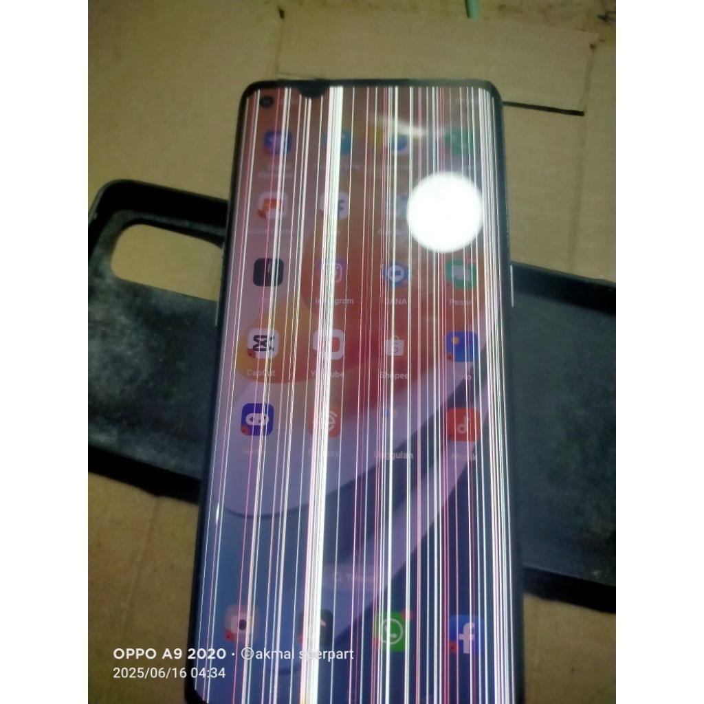 LCD OPPO RENO 4 PRO LENGKUNG AMOLED (CPH-2109) ORIGINAL COPOTAN