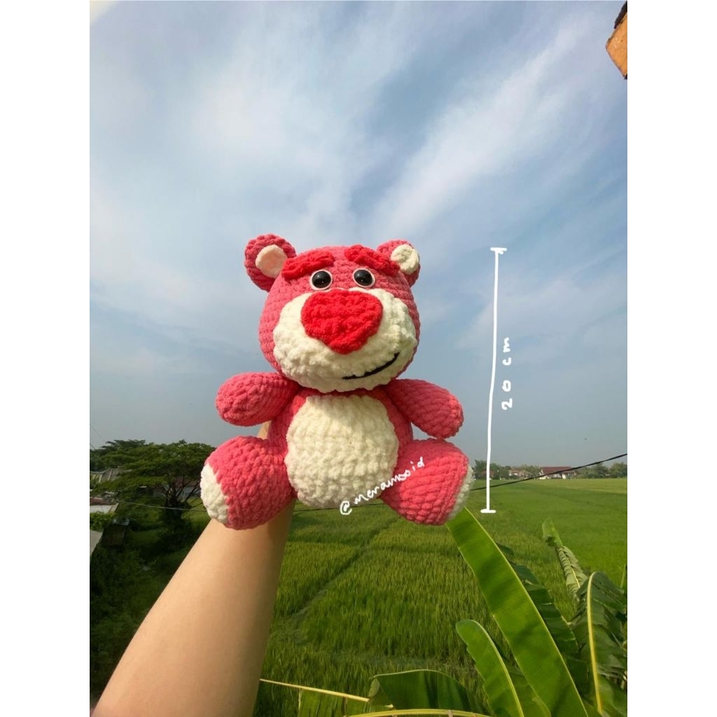BONEKA LOTSO | BONEKA RAJUT LOTSO