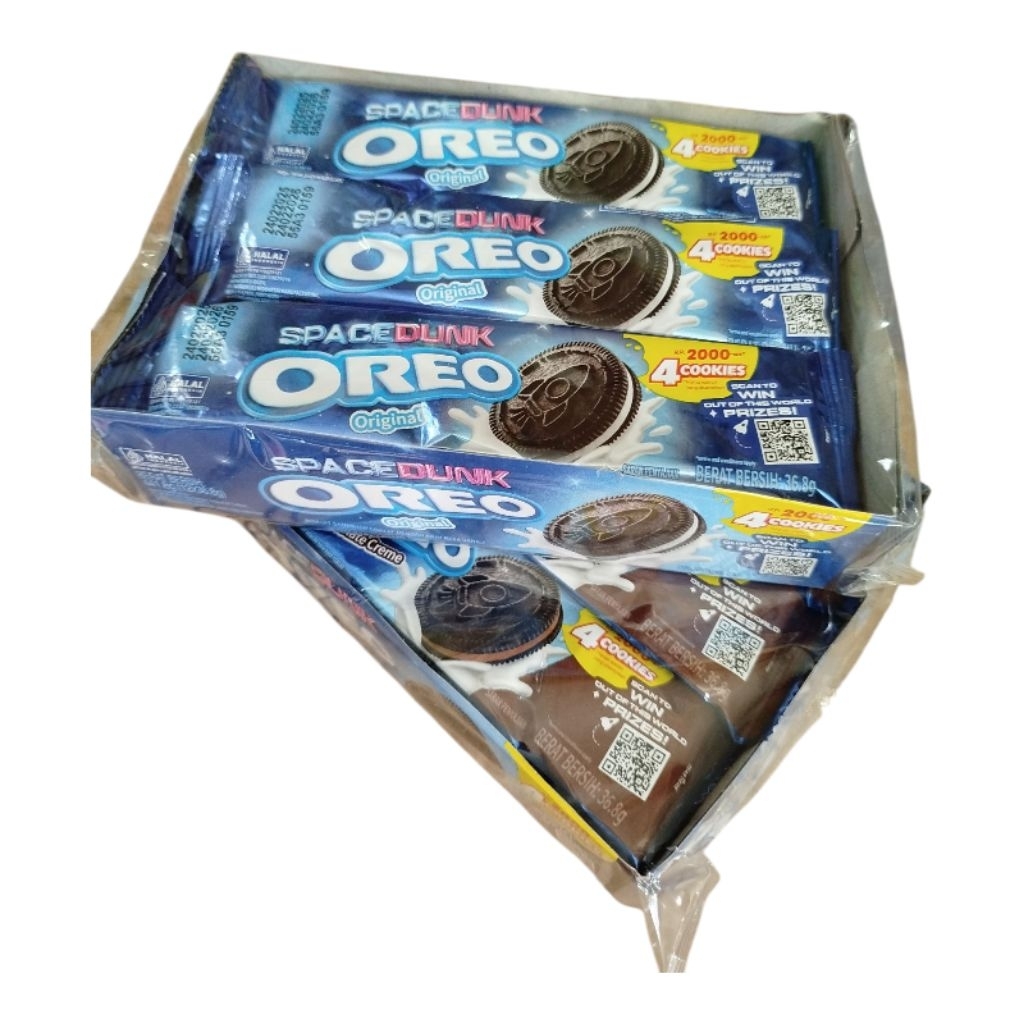 

oreo biskuit sandwich coklat isi 12pcs