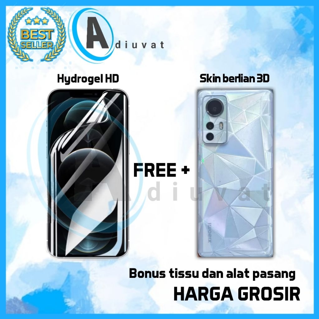 [ GROSIR ] COD Hidrogel Film Hd Blue Light Matte Al Type Oppo Xiaomi Vivo Infinix Asus Nokia iPhon S