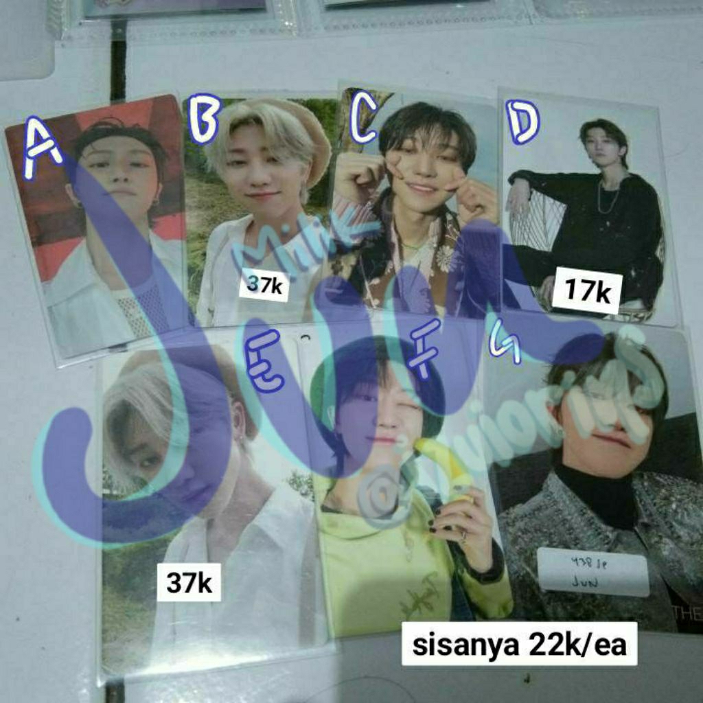 Photocard PC The8 Minghao Hao SEVENTEEN SVT