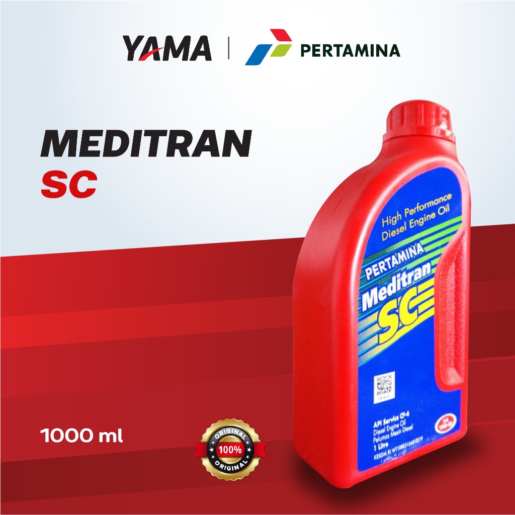 OLI PERTAMINA MEDITRAN SC 1 LITER