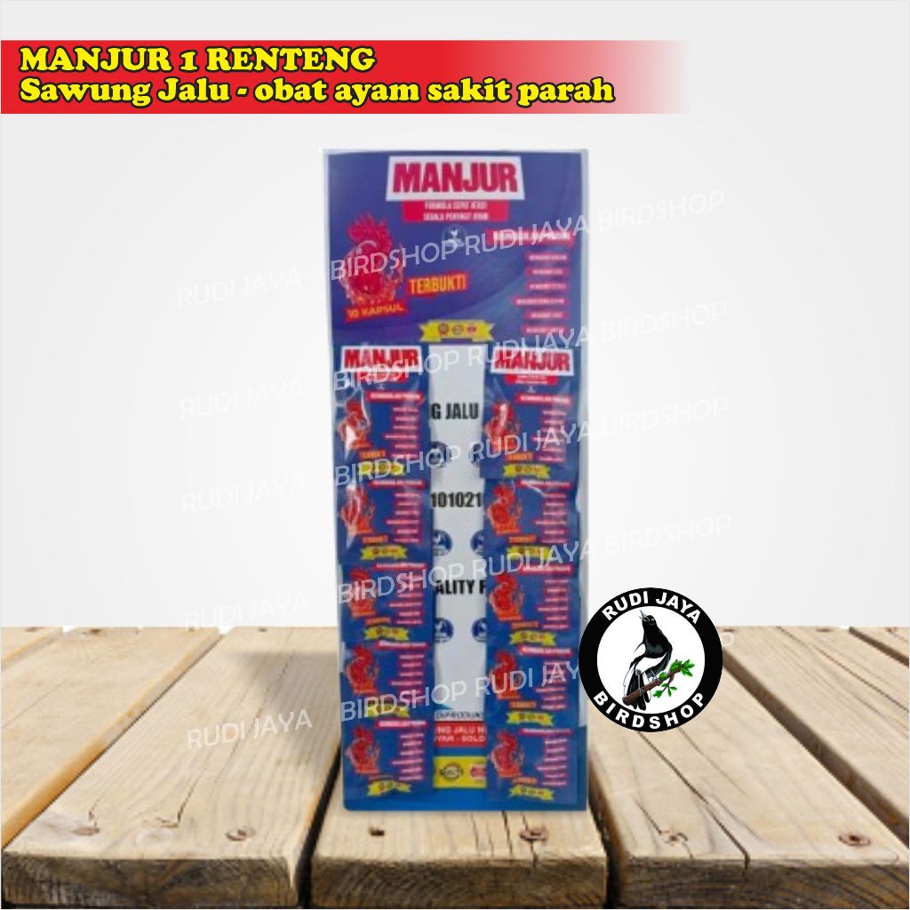 OBAT MANJUR MUJARAB SAWUNG JALU 1 RENTENG MENGOBATI AYAM SAKIT PARAH ARATAN CRD SNOT LUMPUH TETELO