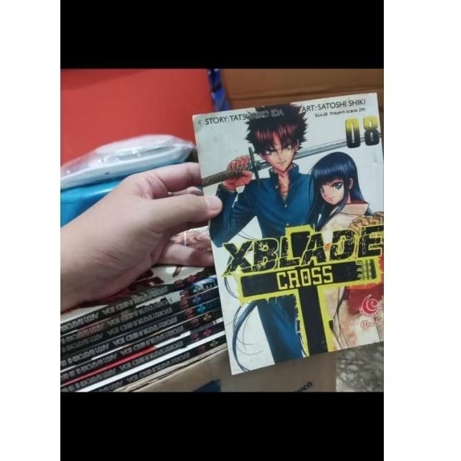 Komik X Blade Cross Vol 1-8 End