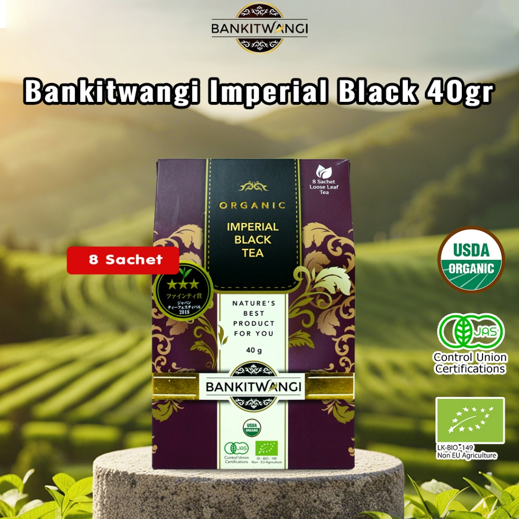 

Bankitwangi Organic Imperial Black Tea 40gr - Teh Hitam Imperial Organik