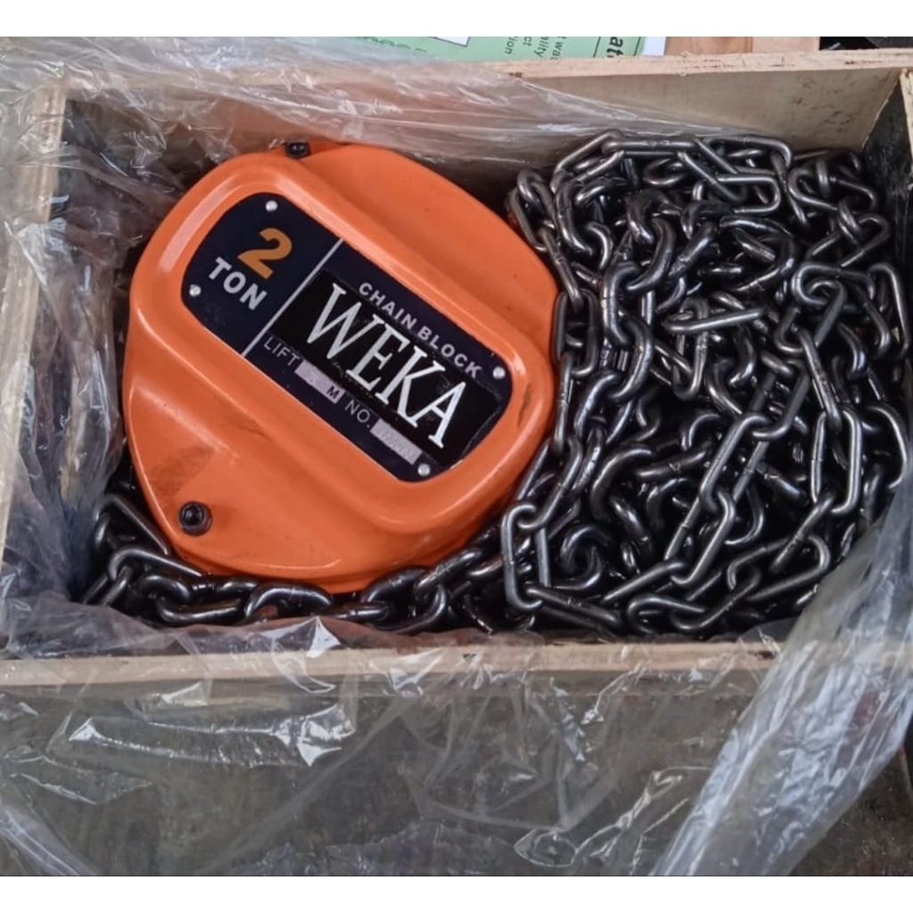 chain block weka 2 ton x 15 meter weka germany