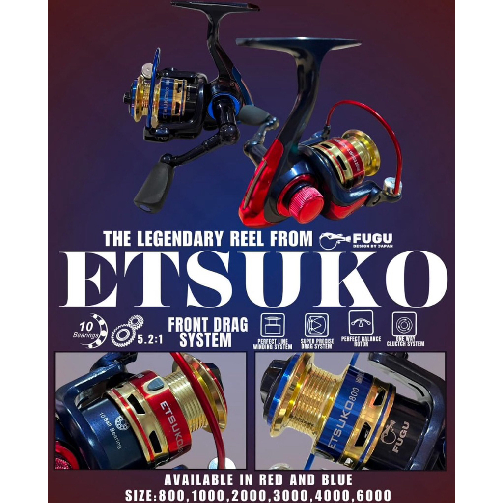 Reel Fugu Etsuko 800/1000/3000
