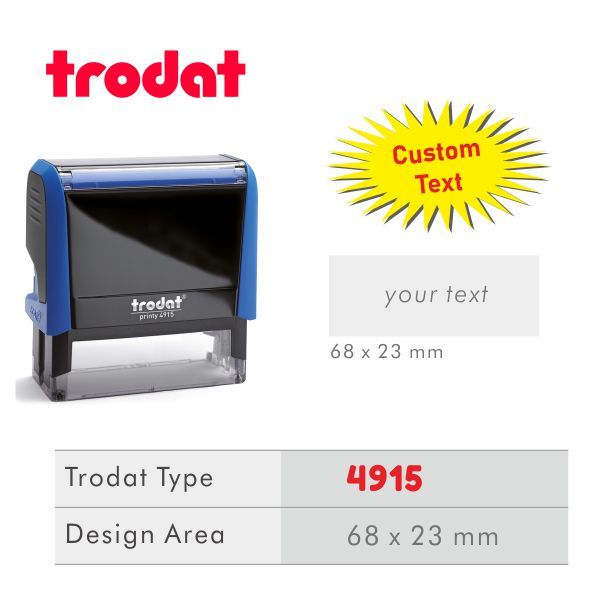 

Stempel Otomatis Printy 4915 / Custom Design