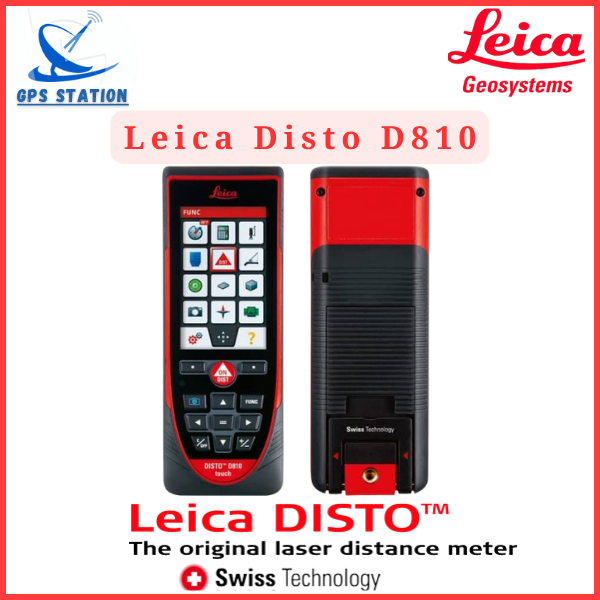 Leica Disto D810 Touch Laser Distance Meter Garansi resmi