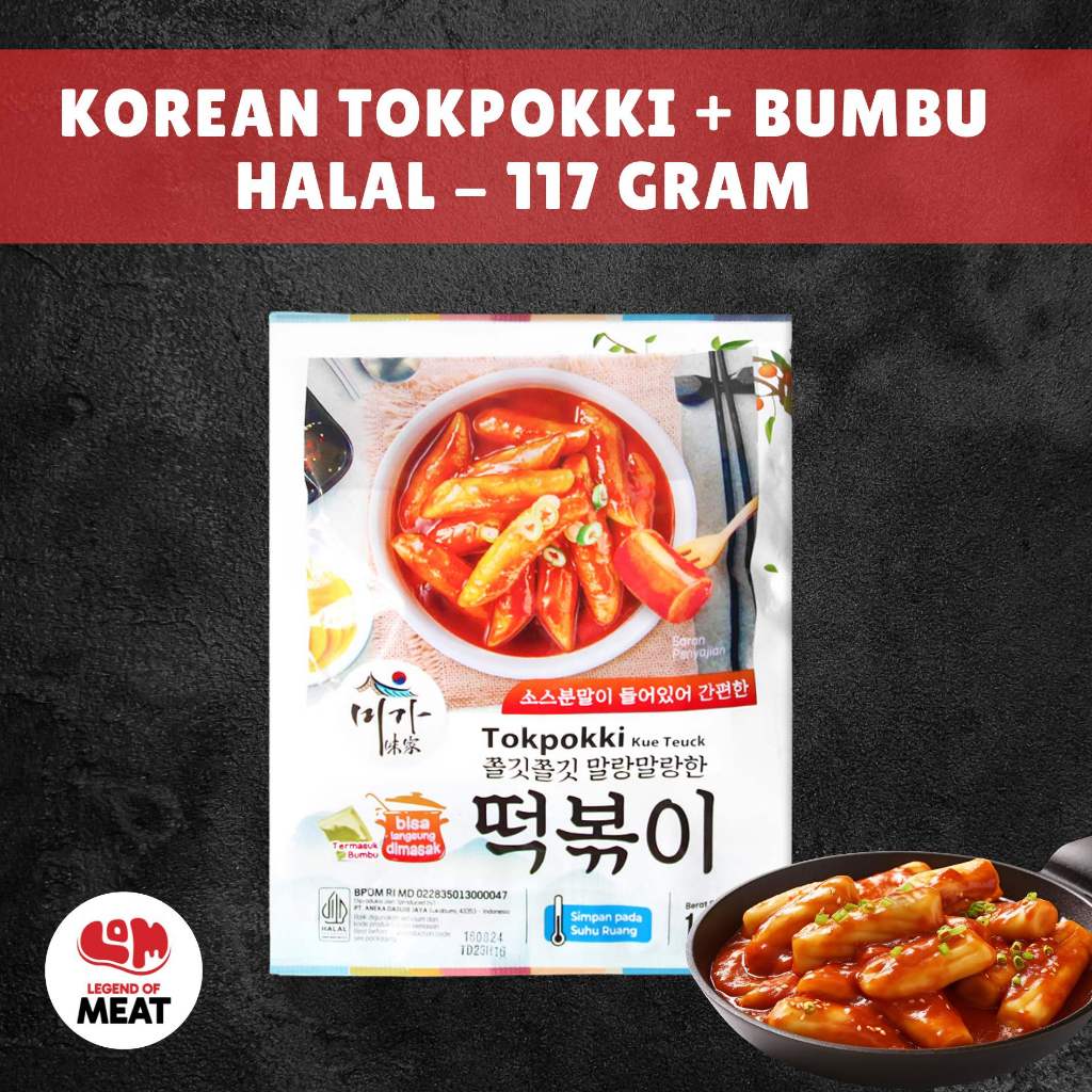 

MIGA Tokpokki Tteokbokki Dry + Bumbu Halal 117gr