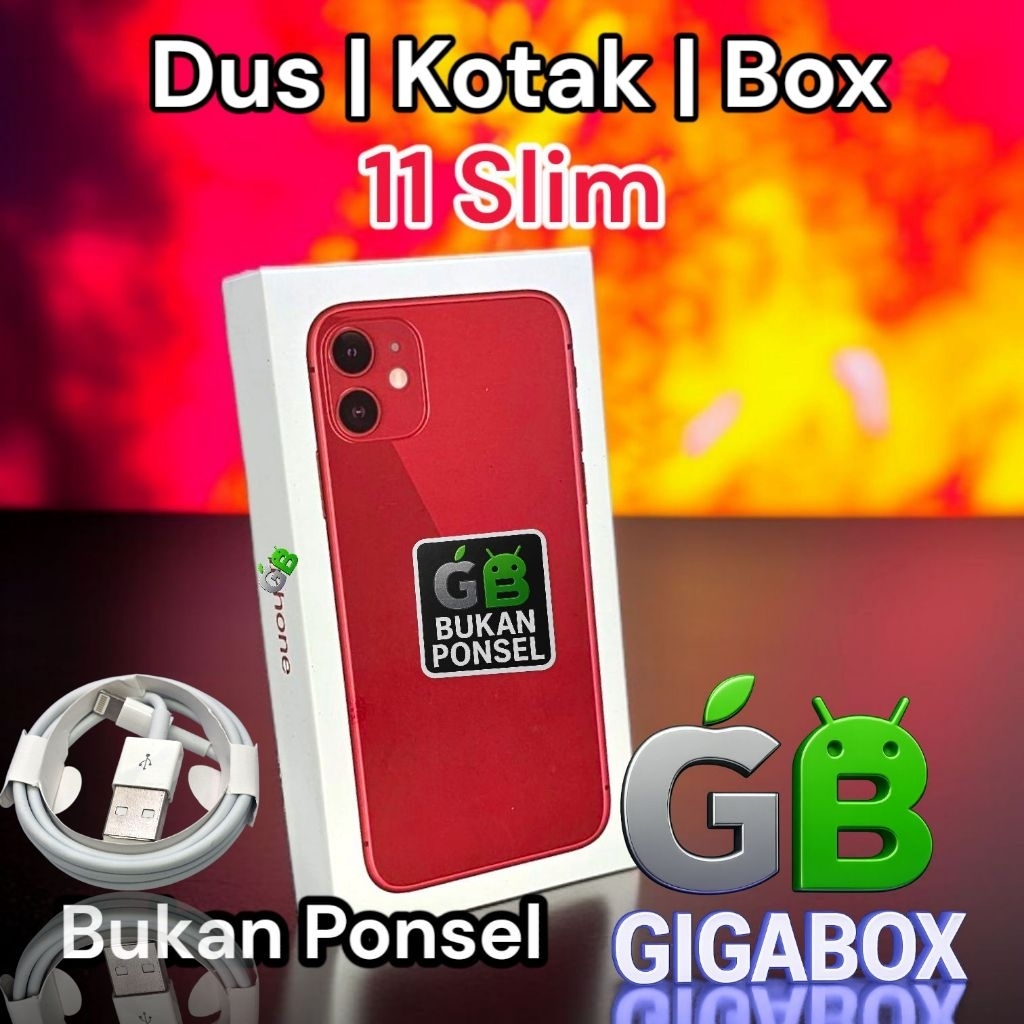 

(Fullset) Dus | Kotak | Box 11 Slim – Kardus Tampilan Eksklusif & Stylish