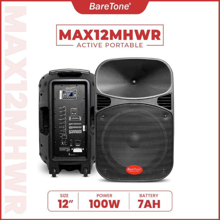 Speaker / Speaker Aktif / Speaker Portable / Speaker Meeting / Speaker Aktif Baretone 12 Inch MAX 12