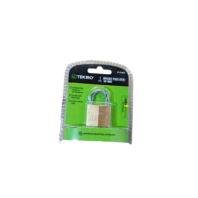 Tekiro Kunci Gembok PADLOCK 30mm Gembok KUNINGAN Tekiro Termurah