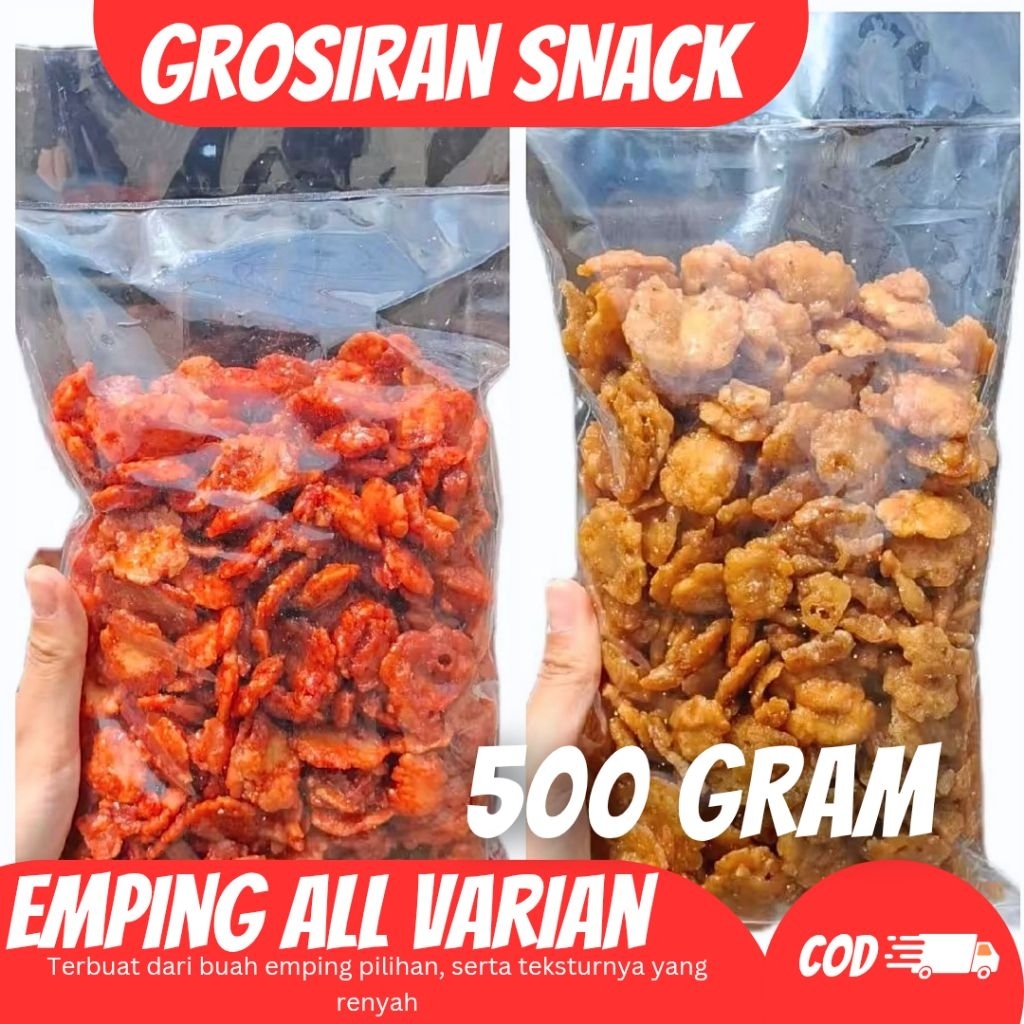 

(500 GRAM) EMPING all varian / EMPING MELINJO all varian