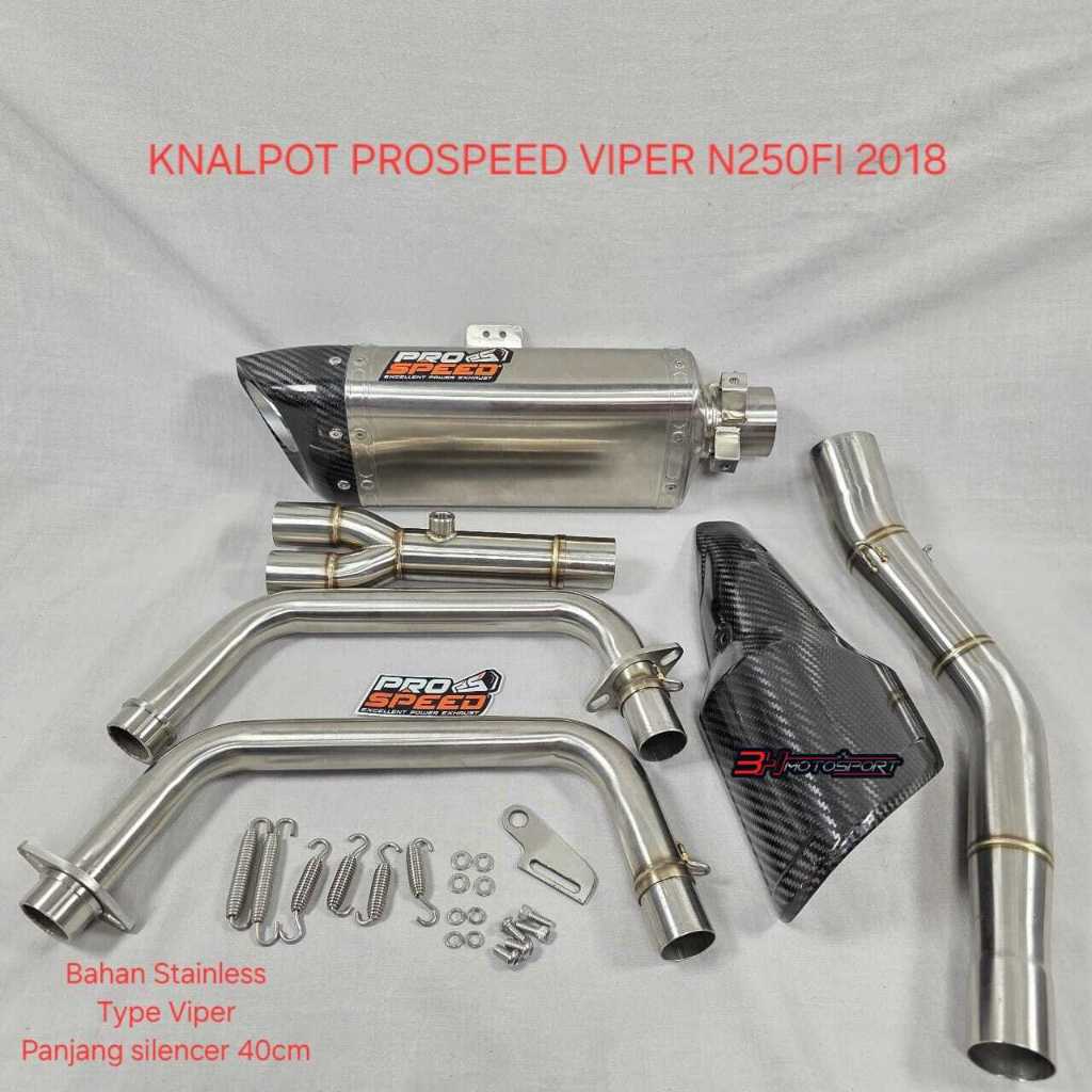 KNALPOT PROSPEED VIPER N250FI NINJA 250FI 2018
