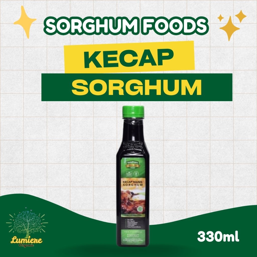 

Kecap Manis Sorghum by Sorghum Foods 330ml