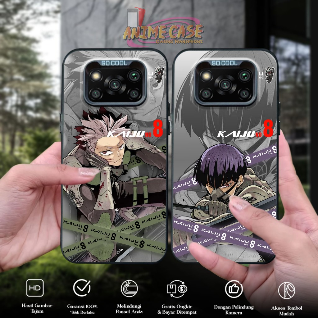 Premium Matte POCO X3 X3 NFC X3 PRO Motif SML Hard Casing Hp Anime Case Case Socool IMD Softcase Hp