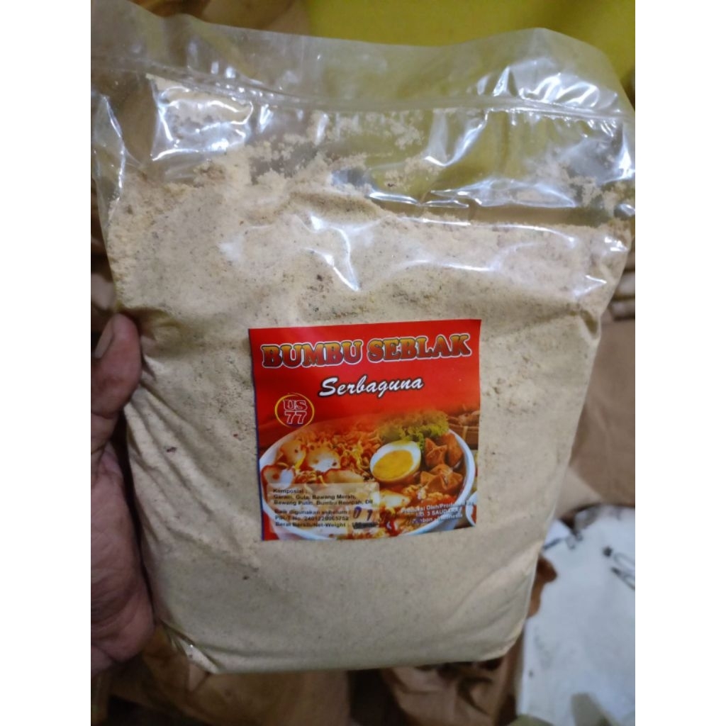

bumbu seblak instan 250gram gurih asin tabur kiloan