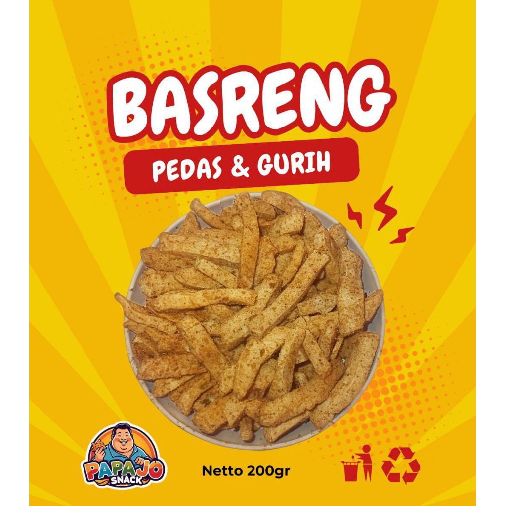 

Snack basreng gurih