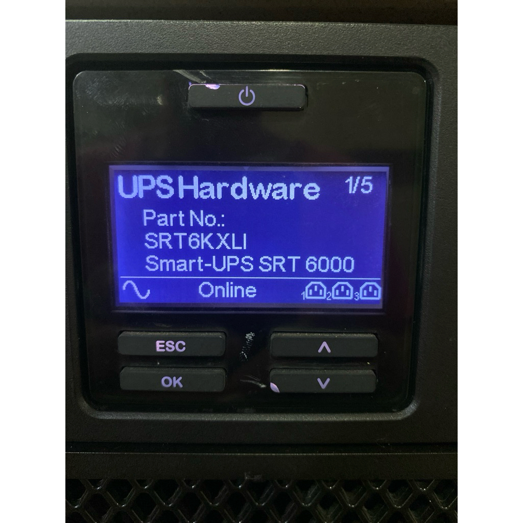 ups apc srt6000kxli 6000va