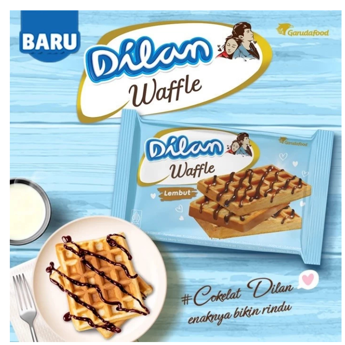 

DILAN WAFFLE LEMBUT 1 BOX ISI 12 PCS / 16GR