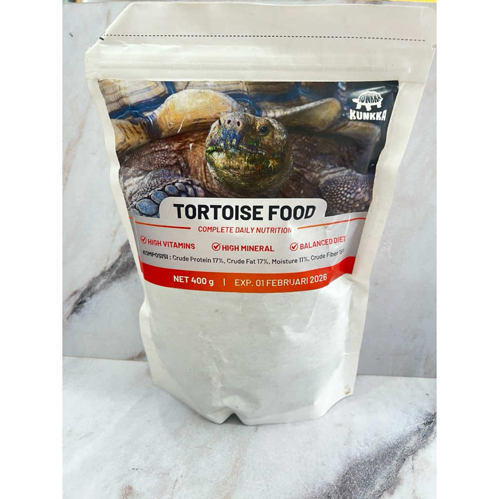 KUNKKA MAKANAN KURA KURA DARAT/TORTO FOOD/TORTOISE FOOD/MAKANAN KURA KURA MURAH/MAKANAN HEWAN KURA K