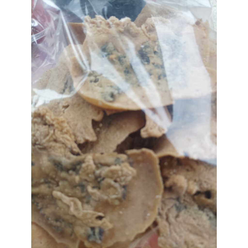 

kripik paru sapi peyek paru