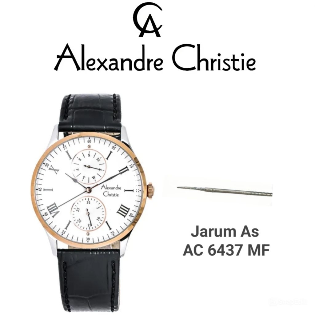 Jarum As Jam Tangan Alexandre Christie Type AC 6437 MF