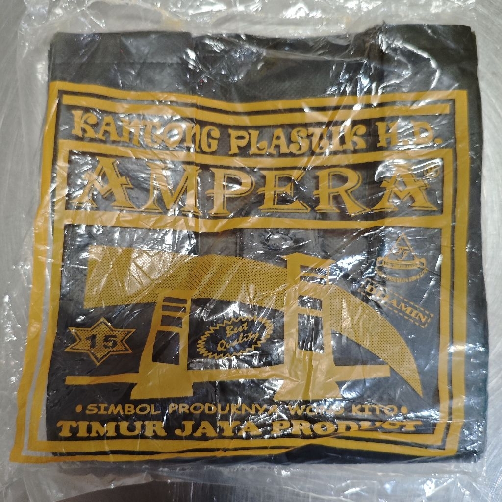 Kantong Plastik Asoi Hitam HD