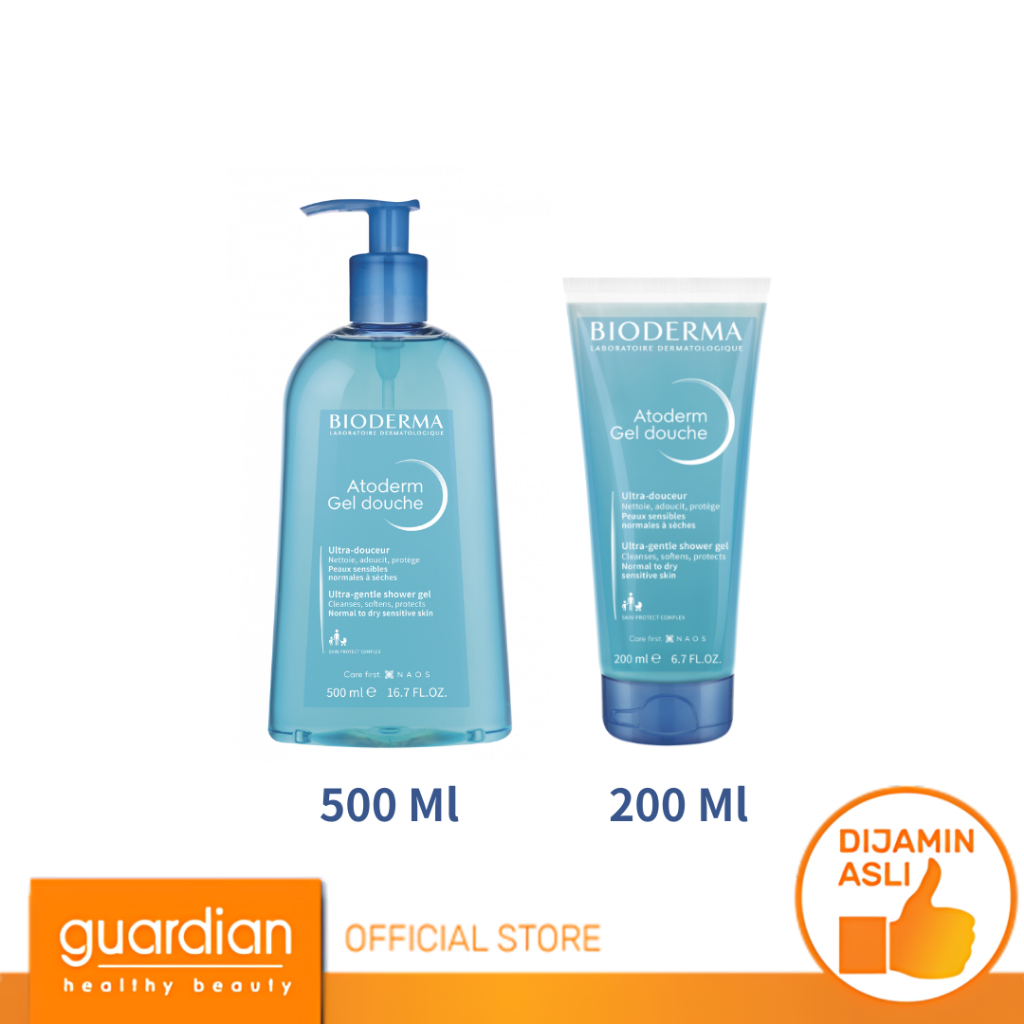 Bioderma Atoderm Gel Douche - Facial / Body Wash untuk Kulit Normal / Kering