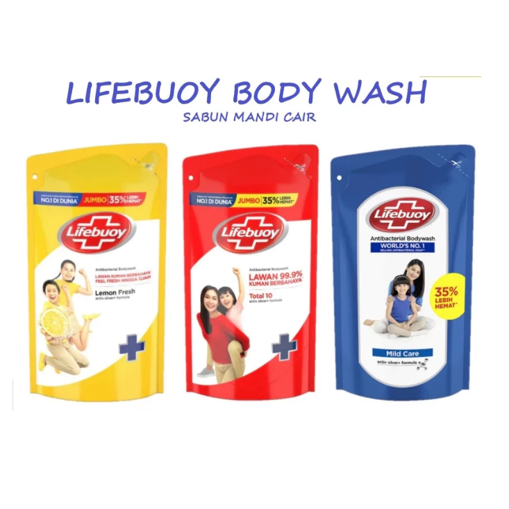 SABUN LIFEBUOY CAIR 85ML SABUN MANDI LIFEBUOY