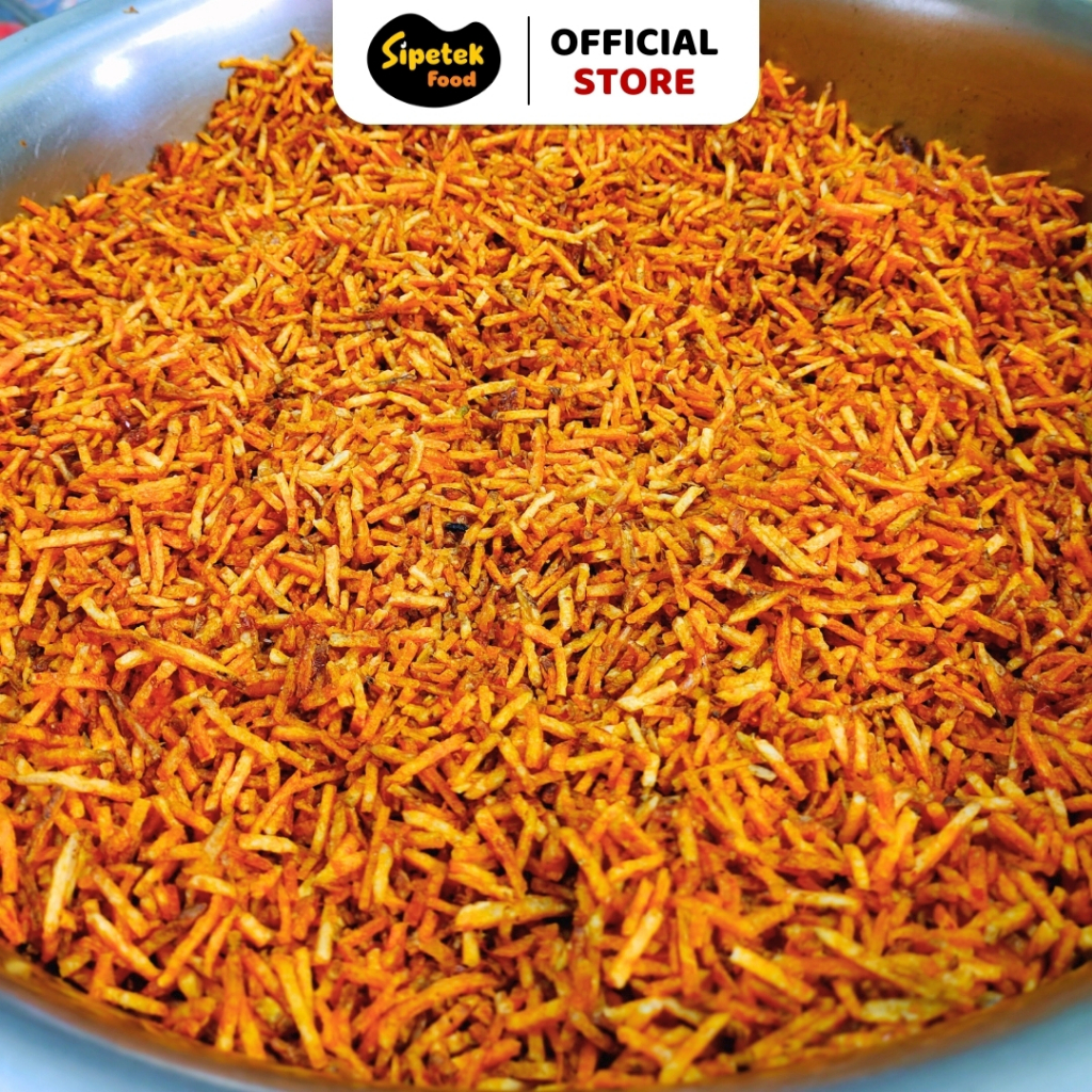 

Kering Kentang Mustofa Pedas Manis Balado Toples 170gr Sipetek Lauk Makan Sipetek Food