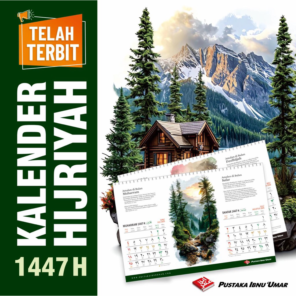 

Kalender Hijriyah Dinding 1447H (2025-2026) - (pustaka ibnu umar)