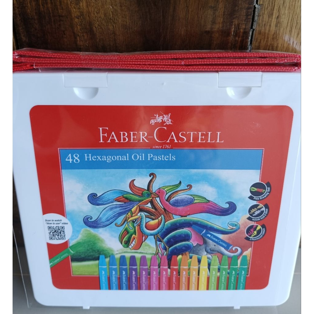

FABER CASTELL 48 HEXAGONAL OIL PASTELS