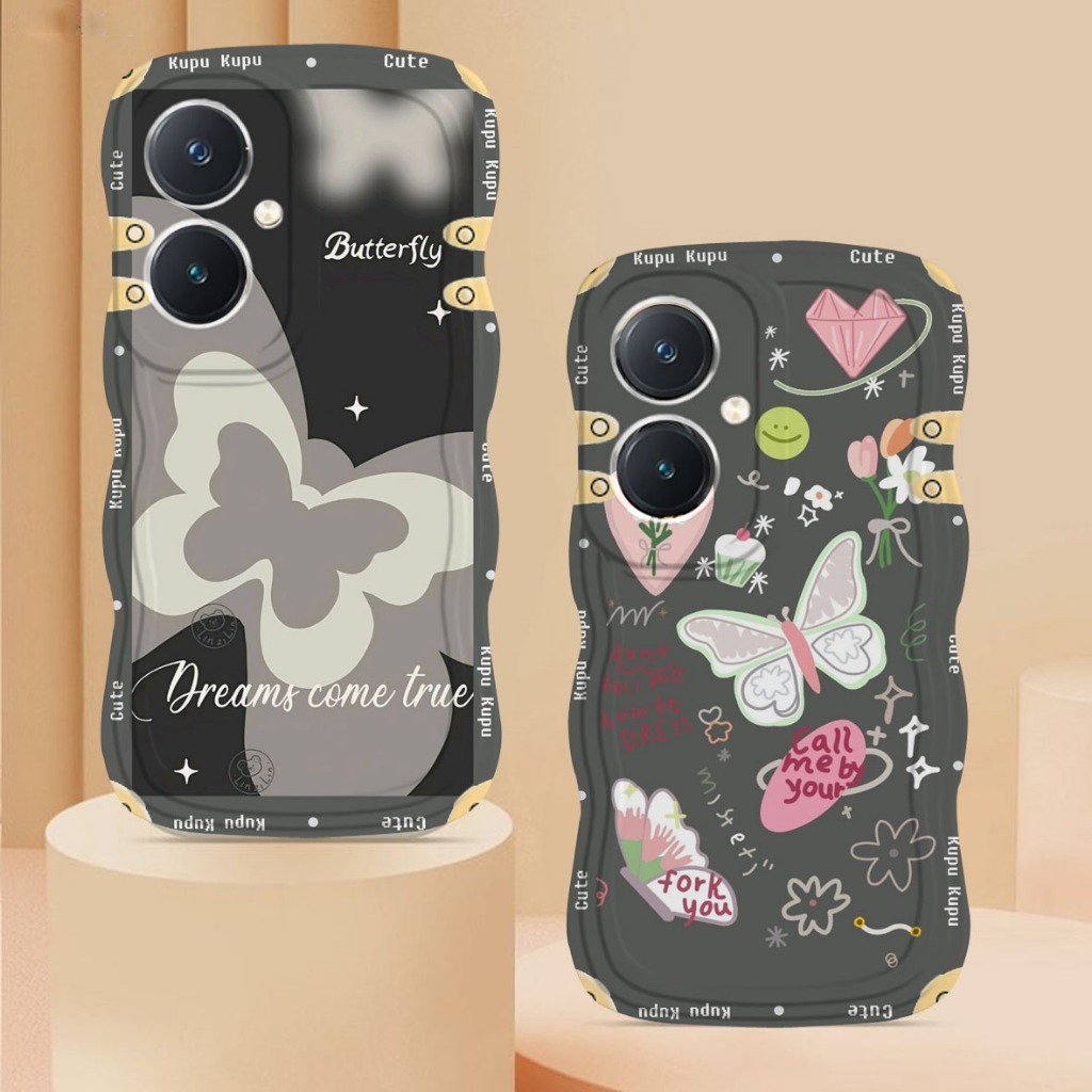 Case Gelombang Tipe Hp Iphone 15 15 Pro 15 Plus 15 Pro Max 14 Pro Max 14 Pro 14 Plus 11 12 N 608