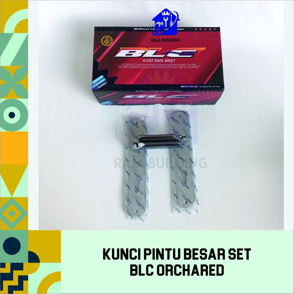 KUNCI PINTU BESAR SET/KUNCI PINTU SET/DOORLOCK BLC ORCHARED