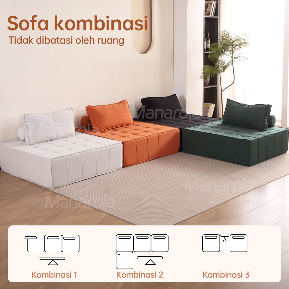 MANAROLA-Sofa Kombinasi/Sofa Spons/Sofa Kompresi/Sofa Sederhana Modern