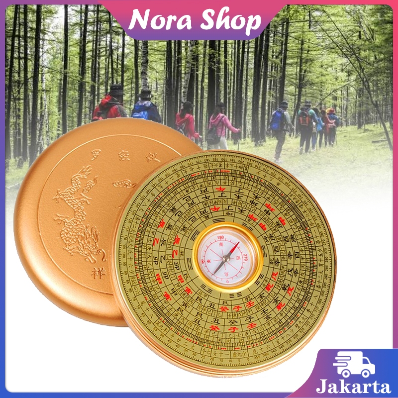 Feng Shui Kompas Penunjuk Arah/Outdoor Kompas Arah/Cina Kuno Feng Shui Bagua Panduan Takdir Kompas