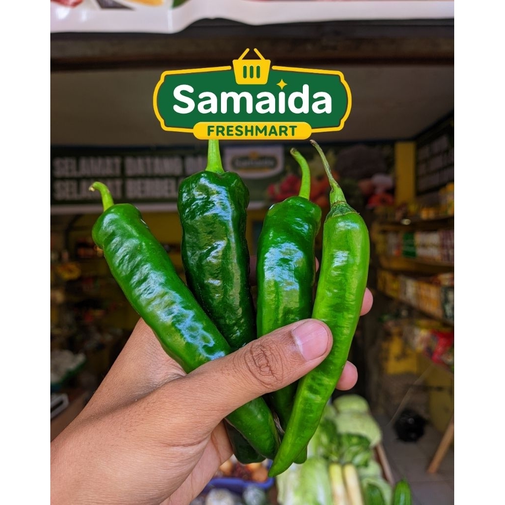 

Cabe Hijau / Tanjung Hijau 100 gr Murah Bersih Segar Langsung dari Petani