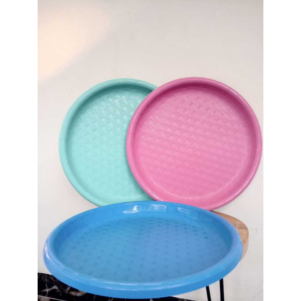 TETAMPAH / TAMPAH BULAT PLASTIK / TAMPAH PLASTIK KECIL / TAMPAH ANYAM PLASTIK / TAMPAH SERBAGUNA