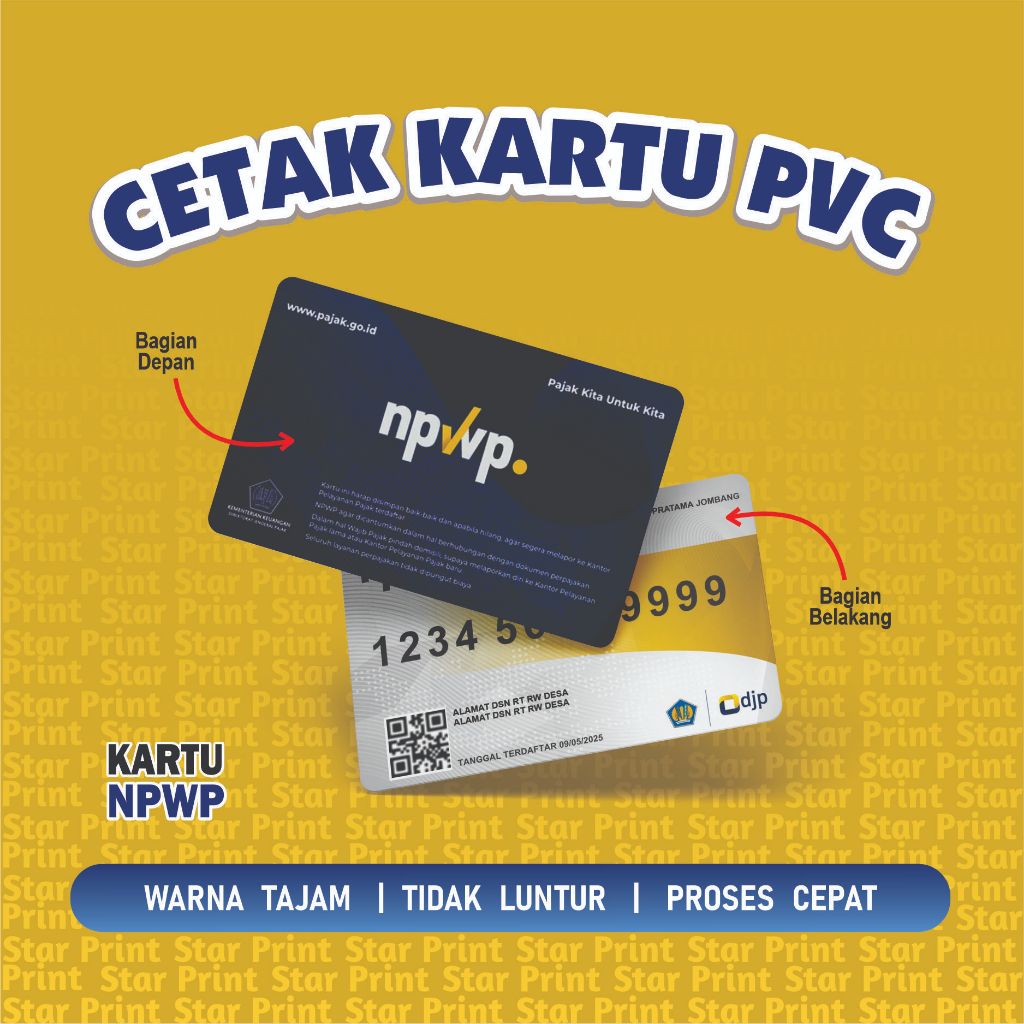 

Cetak kartu PVC Murah Berkualitas