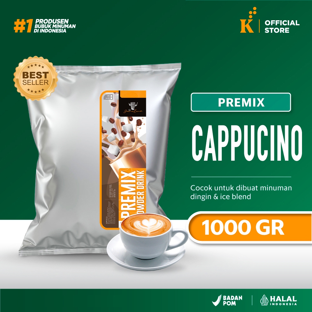 

Bubuk Minuman Powder Cappucino Mix Javaland 1 kg