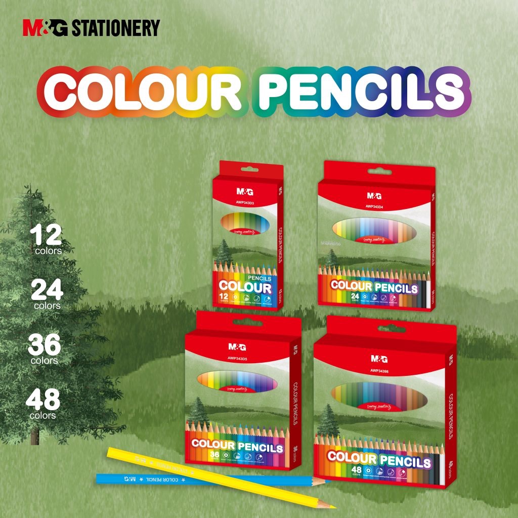 

[SET] M&G Color Pencil Pensil Warna
