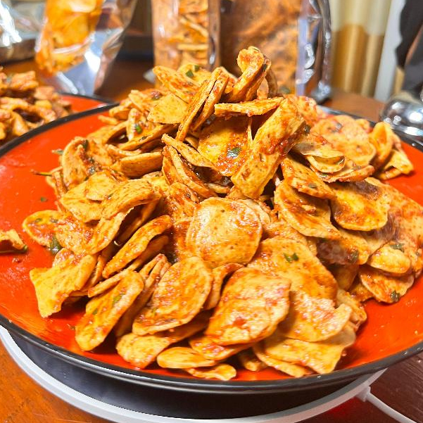 

basreng pedas daun jeruk basreng pedas premium by alfina