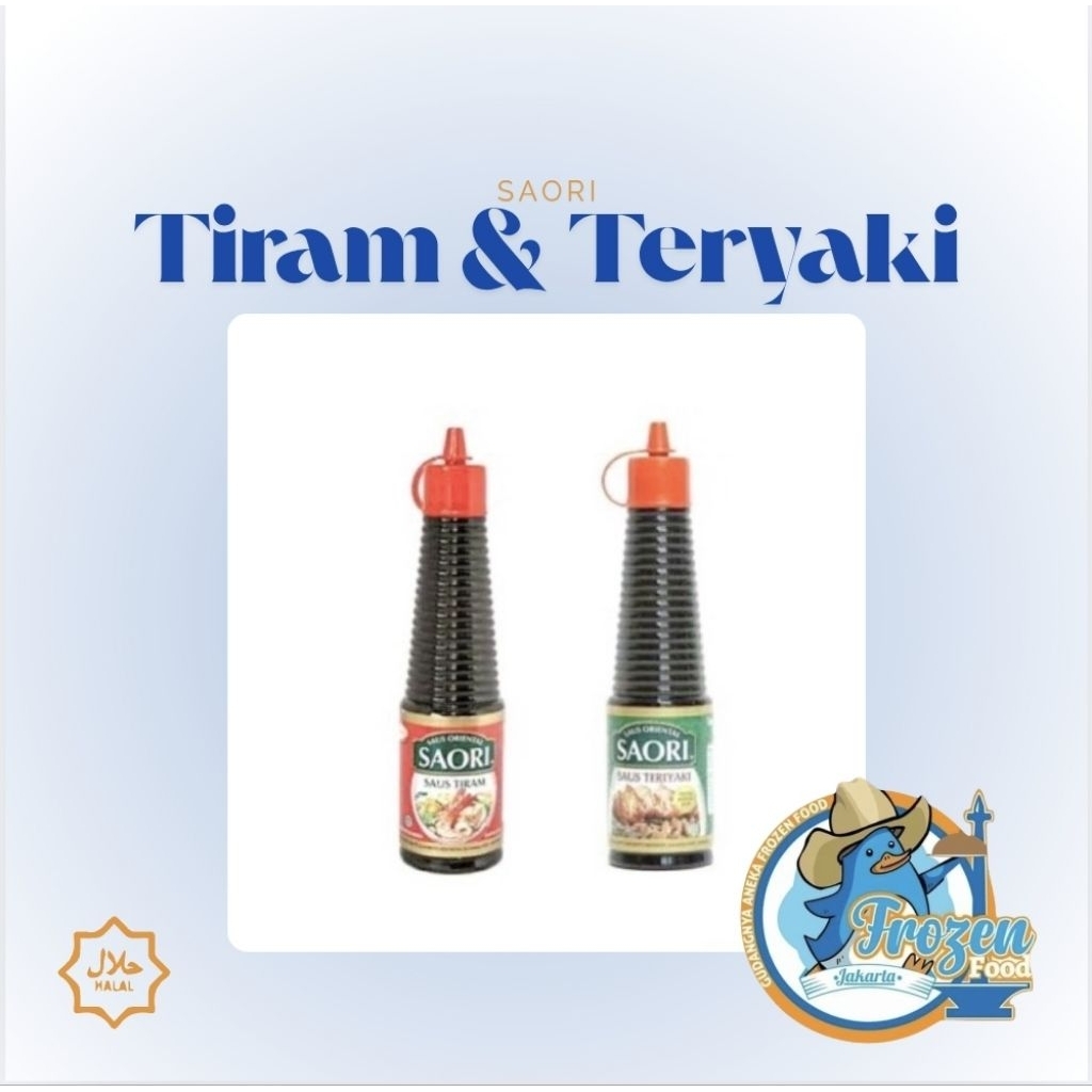 

Saori Saus Tiram & Teriyaki 135ml | WAJIB EXTRA BUBBLEWRAP