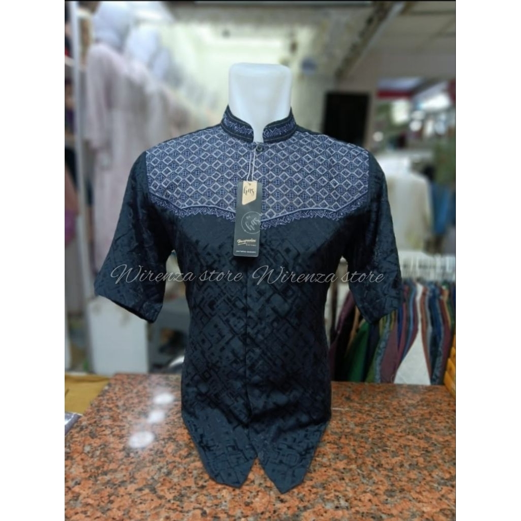 Baju Koko pria lengan pendek hasgradini