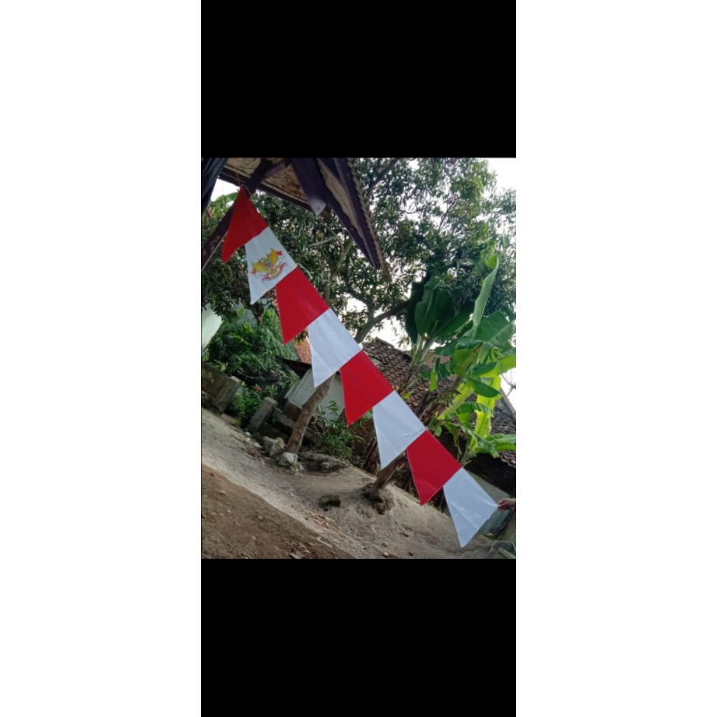 bendera umul umul garuda  merah putih