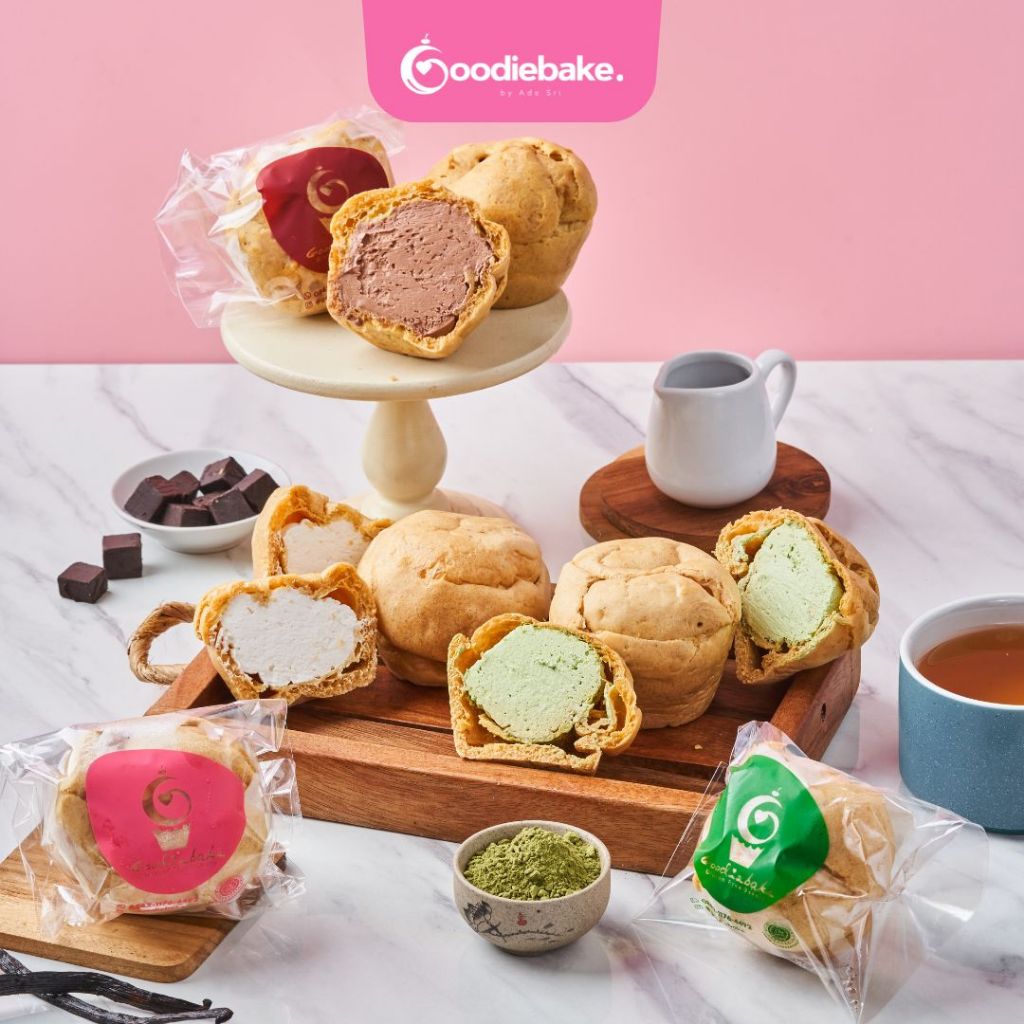 

[Goodiebake Gluten Free] Dairy Free Cream Puffs 25g - 6/10/12 pcs