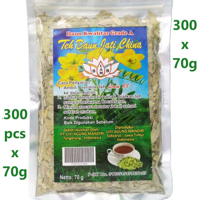 

Per Karung Teh Daun Jati China 70gr - Teh Jati Cina