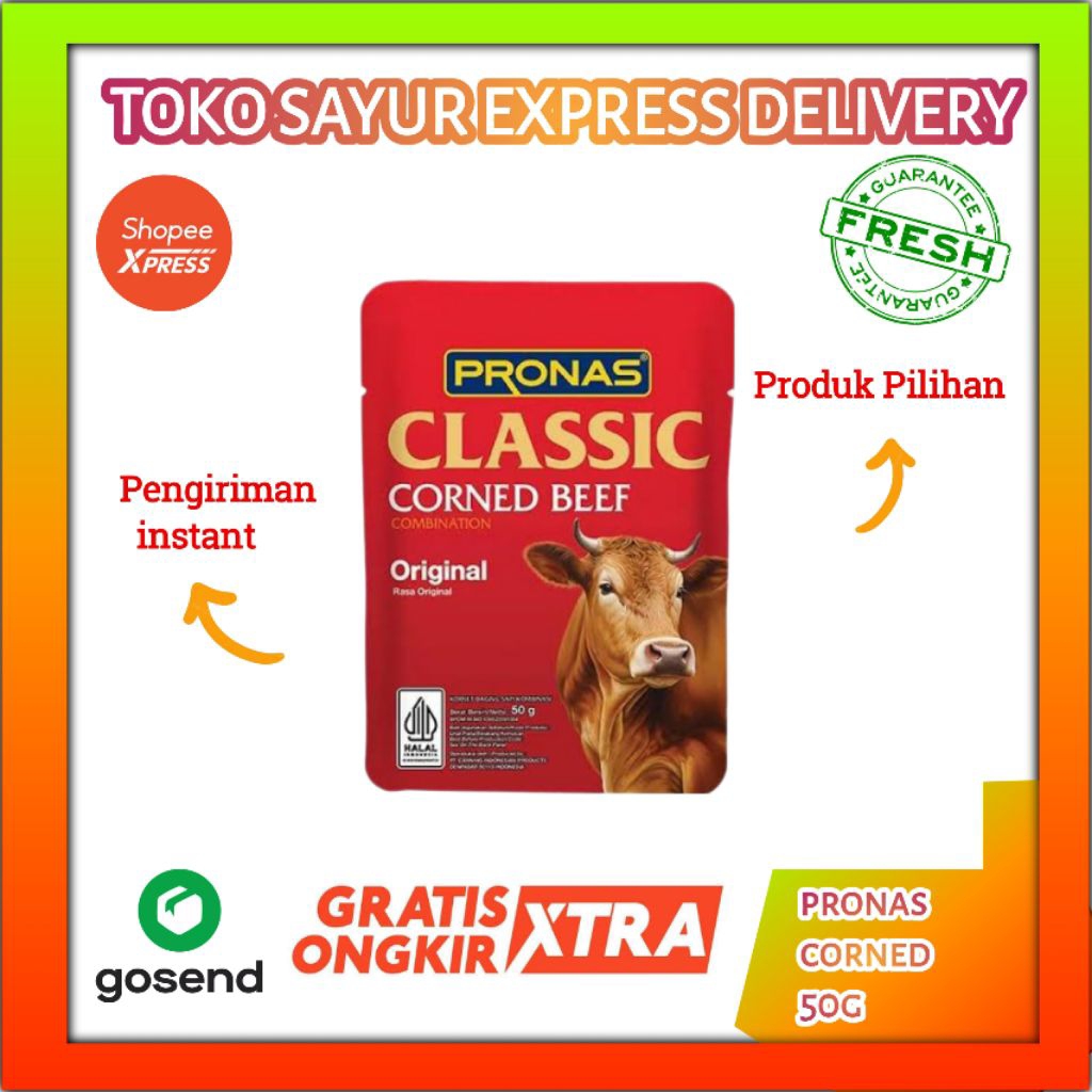 

Pronas Corned Beef Sac 50g